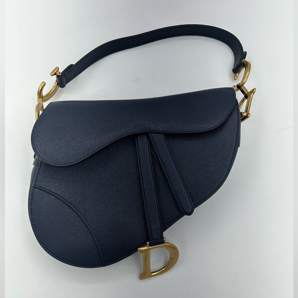Christian Dior Saddle bag Navy